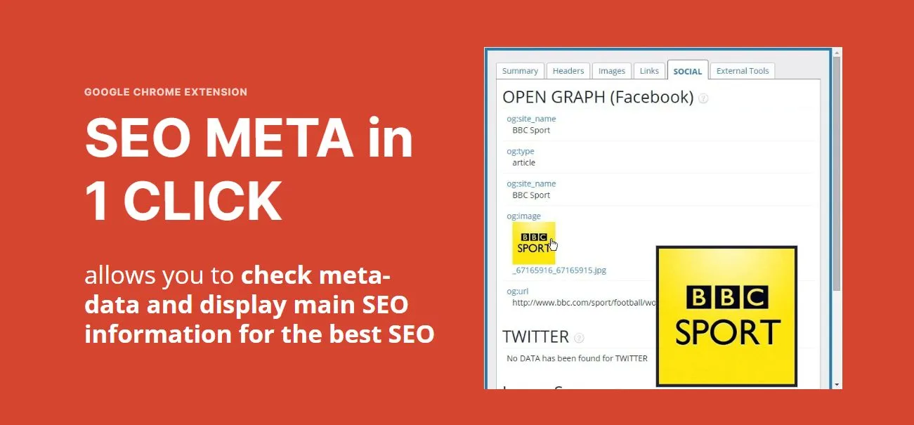 SEO Meta in 1 Click Chrome SEO Meta in 1 Click Chrome